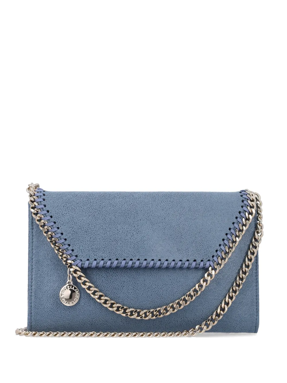 Stella McCartney Falabella chain-strap shoulder bag - Blu