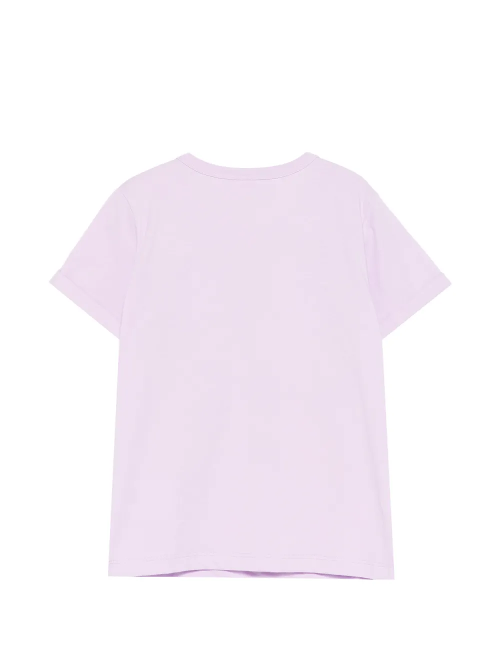 Stella McCartney Kids T-shirt met franje en ster Paars