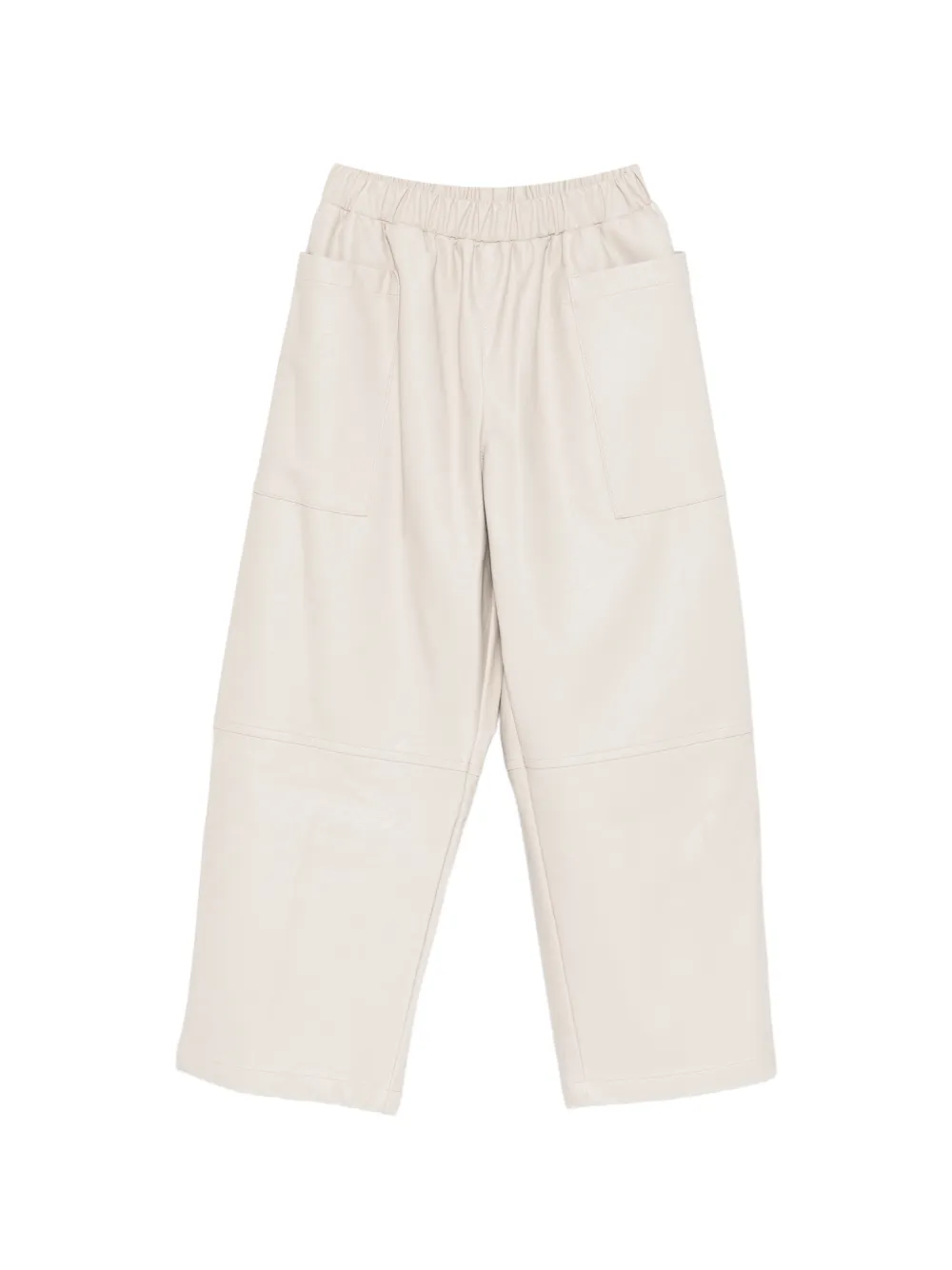 Douuod Kids patch-pocket trousers - Toni neutri