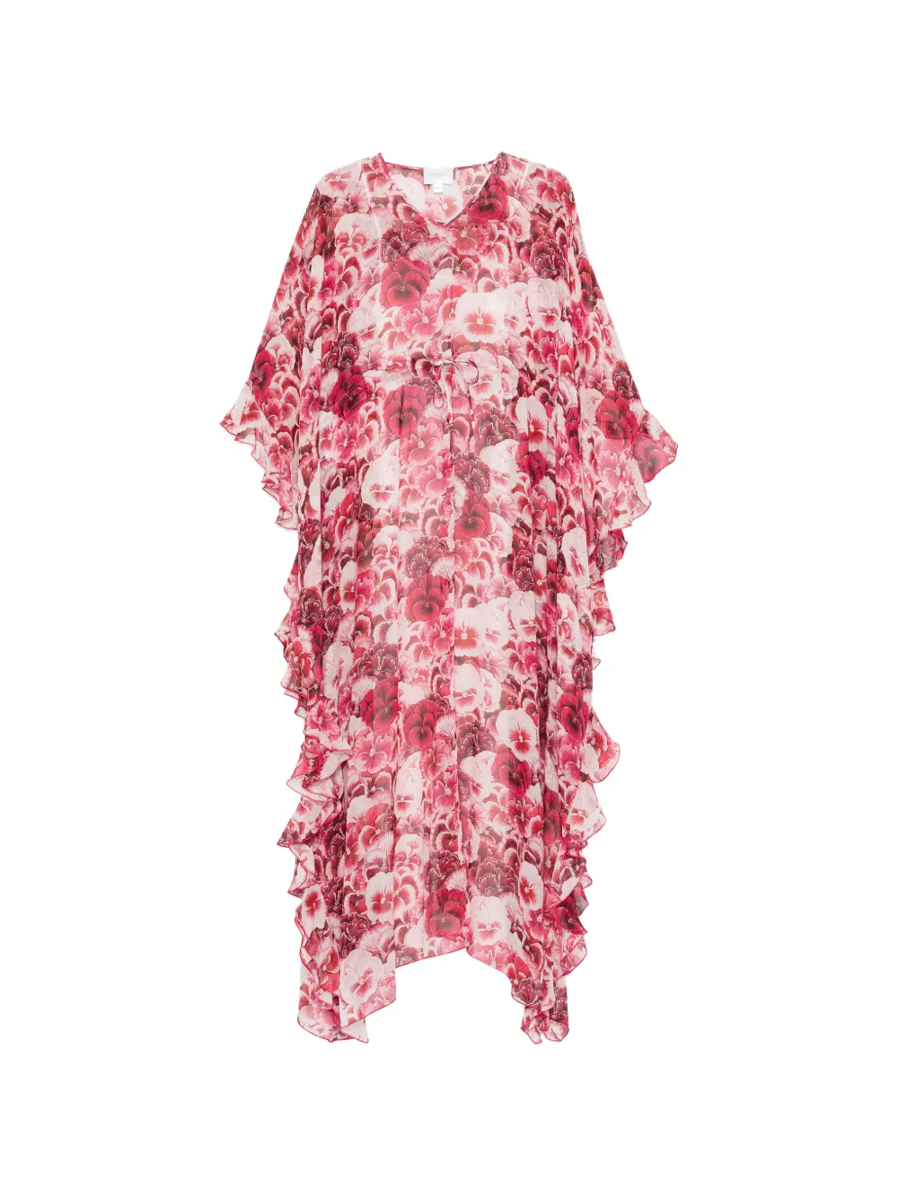 Giambattista Valli floral-pattern maxi dress - Rosa