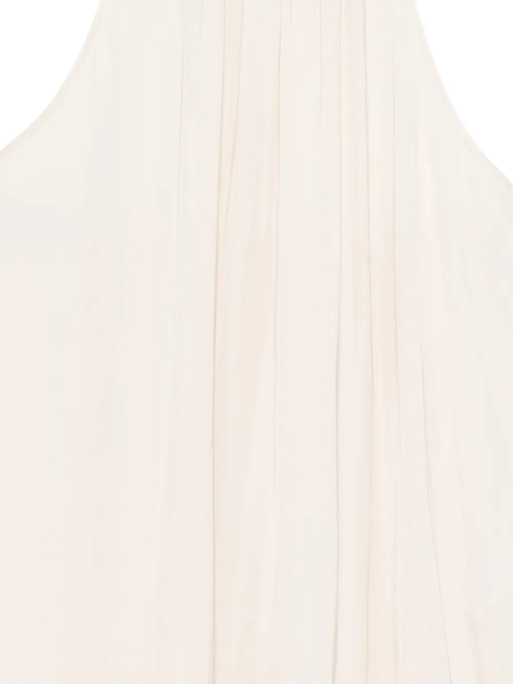 Patrizia Pepe Mouwloze haltertop Beige