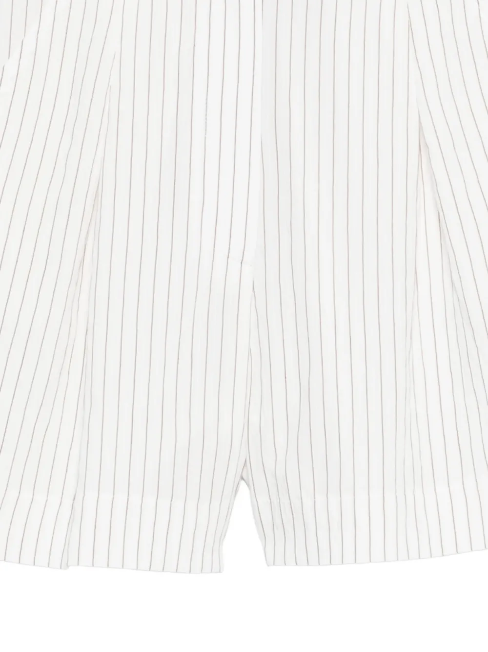 Patrizia Pepe Gestreepte shorts Wit