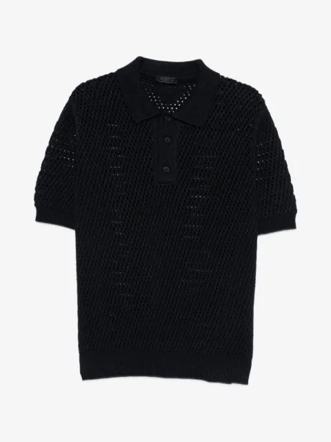 Prada knitted polo shirt
