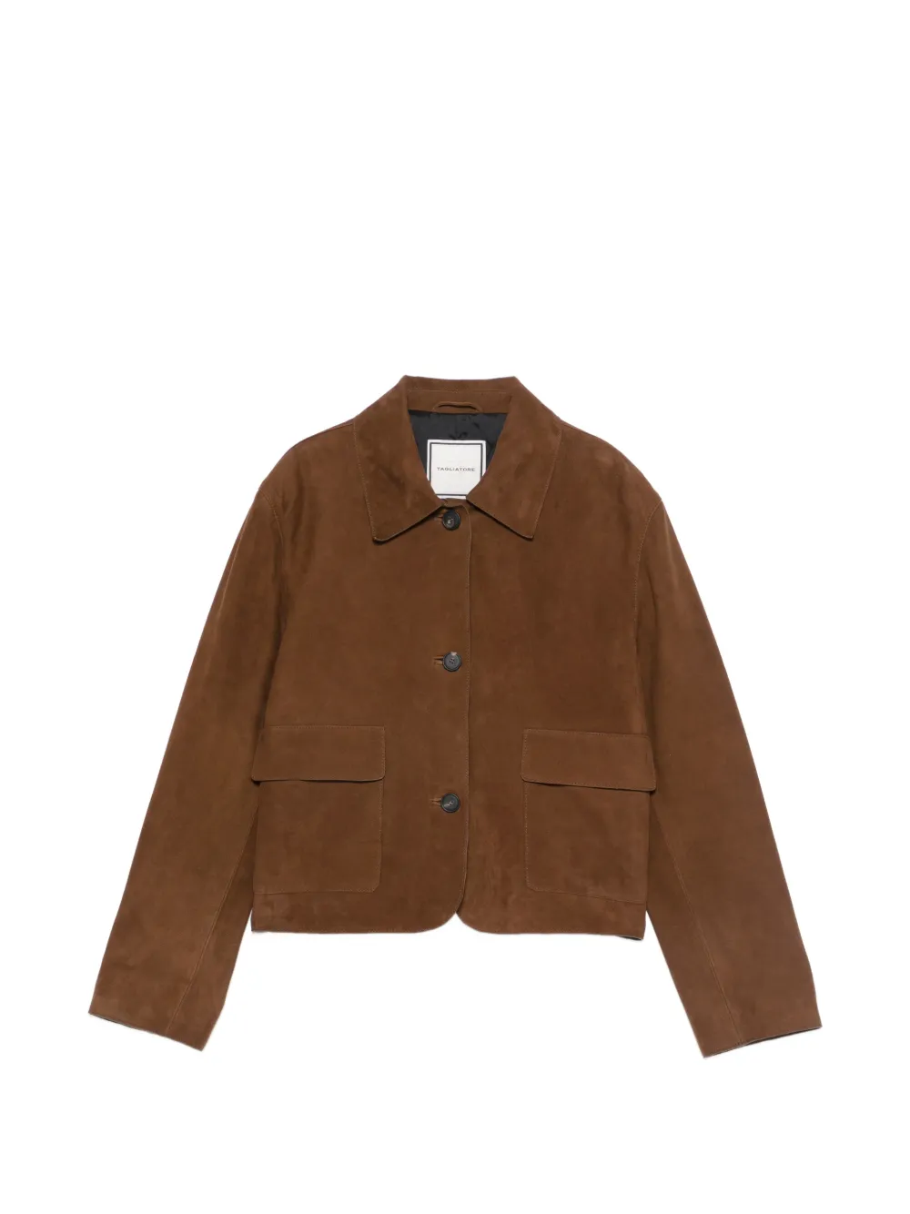 Tagliatore Valerie lambskin jacket - Marrone