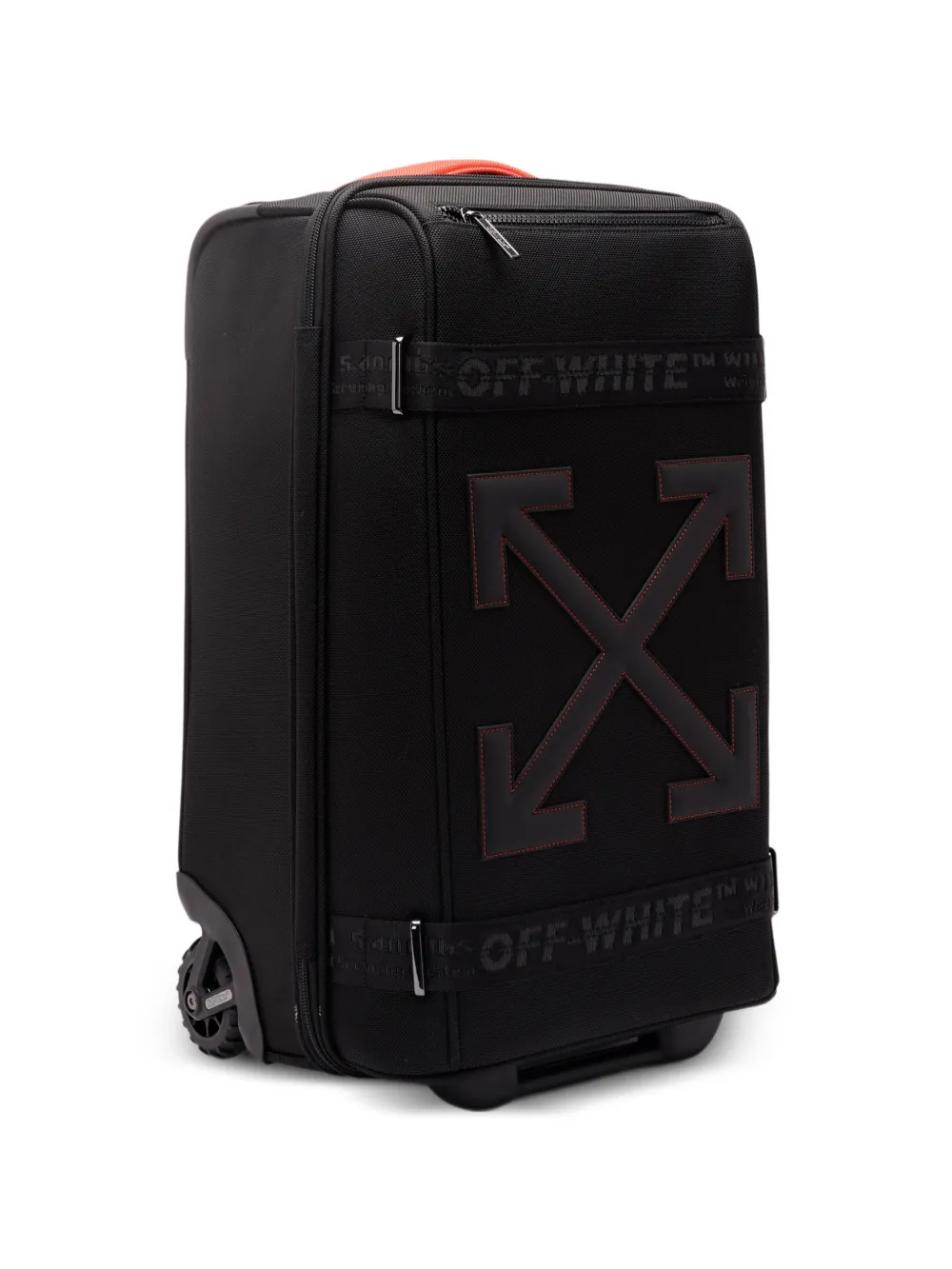  Off-white Arrow Logo Luggage - Black 