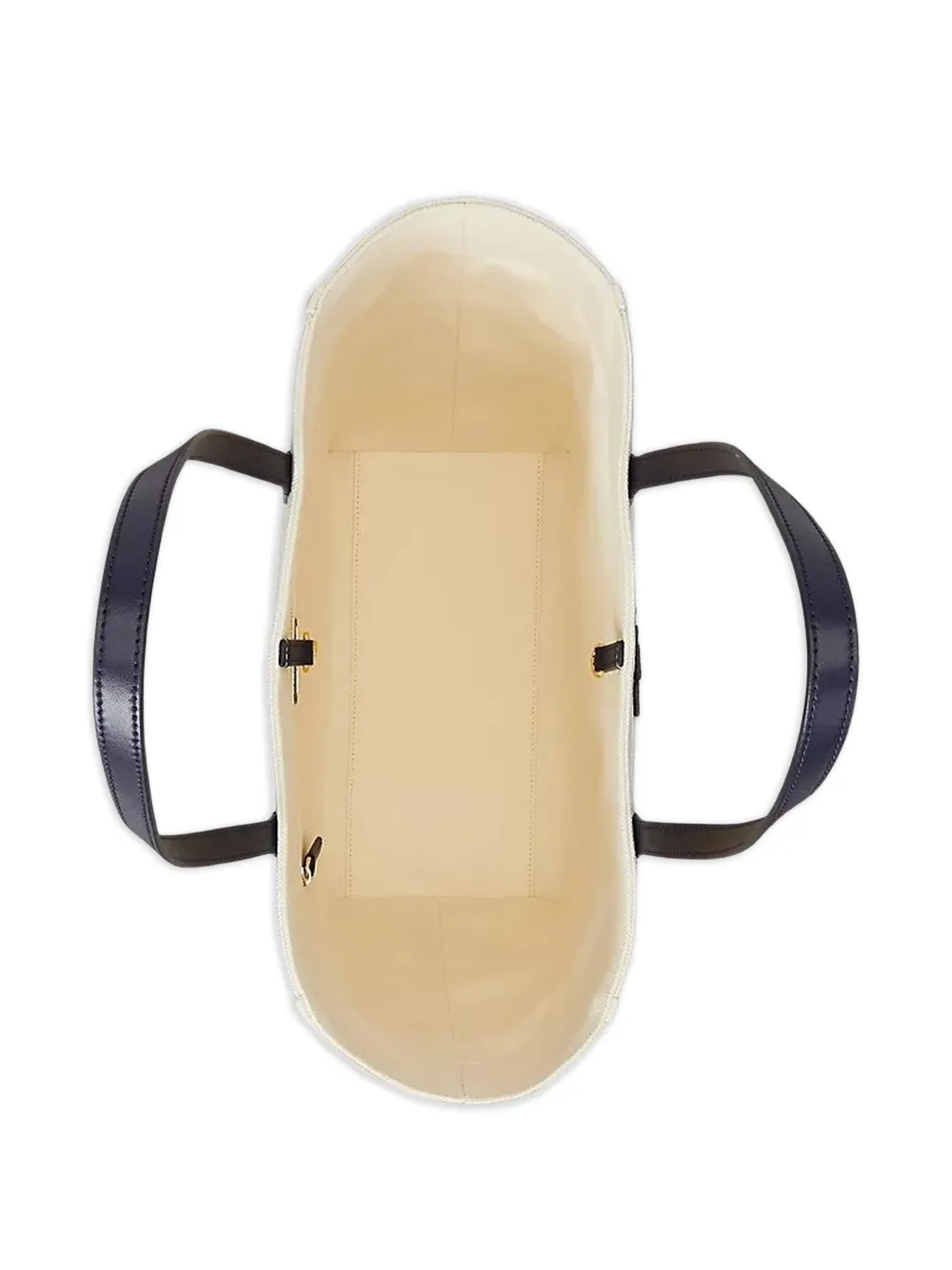Lauren Ralph Lauren Grote Cameryn shopper met logoplakkaat Beige