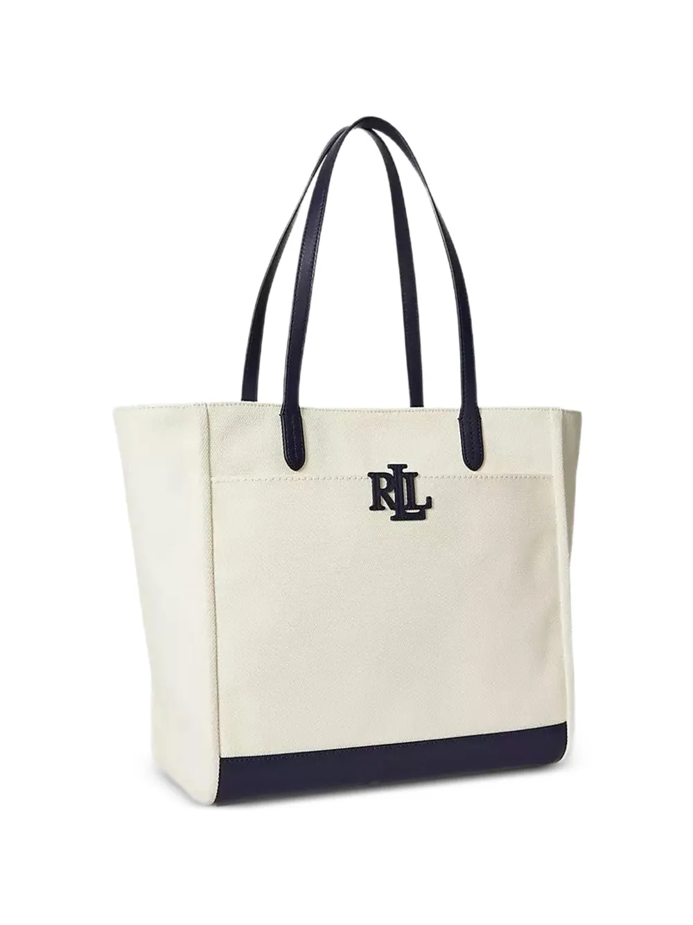 Lauren Ralph Lauren large Cameryn logo-plaque tote bag - Toni neutri