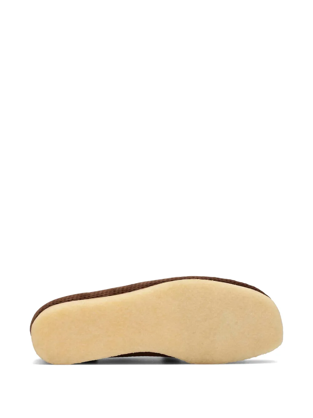 Clarks Originals Wallabee suède derby schoenen Bruin