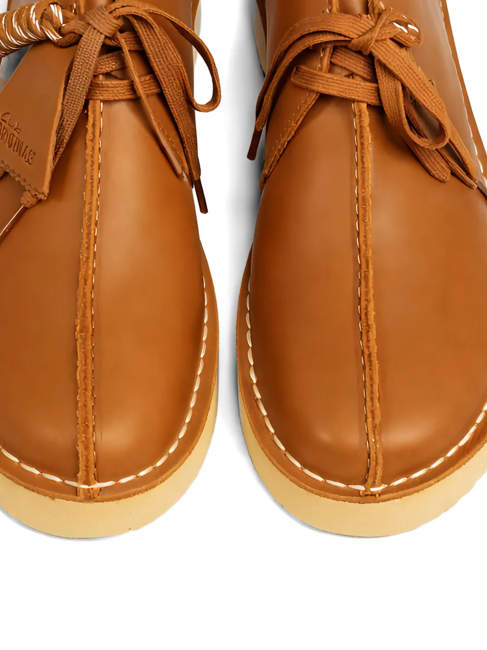 Clarks Originals Veterlaarzen met logodetail Bruin