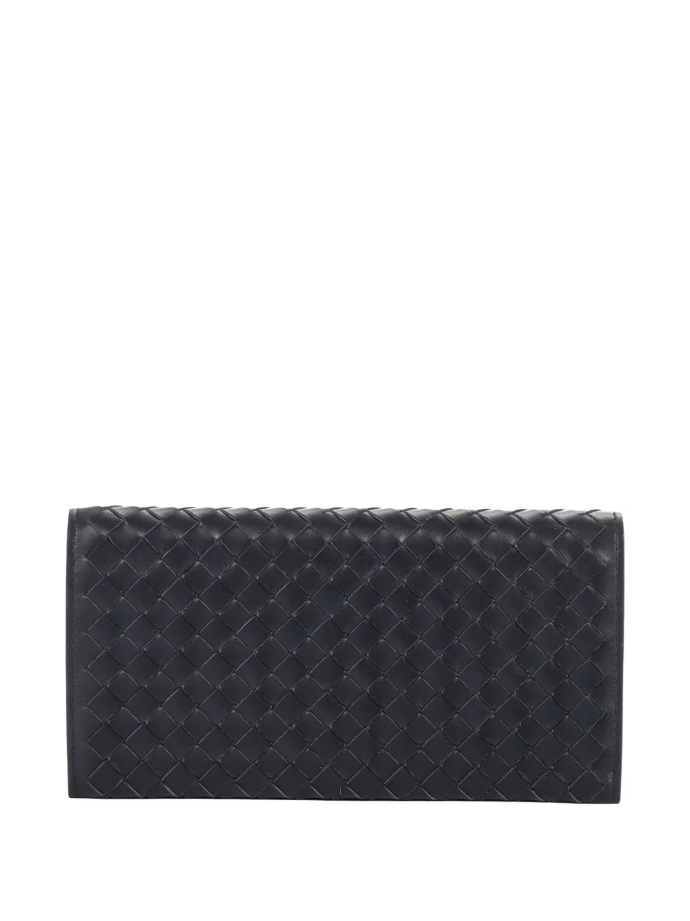 Bottega Veneta Pre-Owned Intrecciato wallet - Blu
