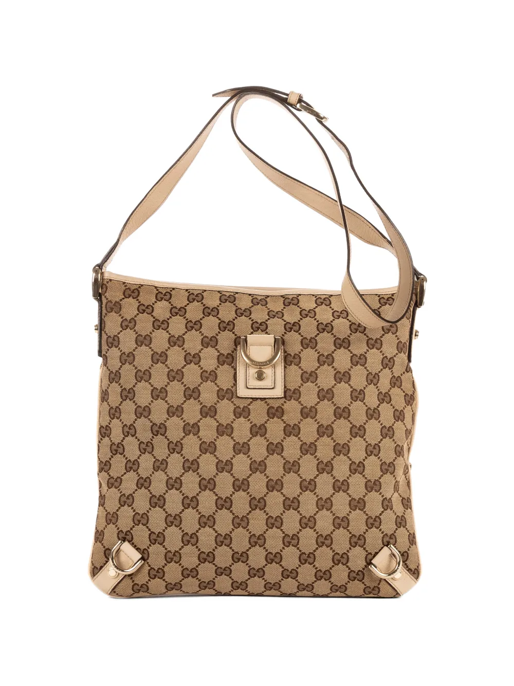 Gucci Pre-Owned Abbey D-ring patterned shoulder bag - Toni neutri