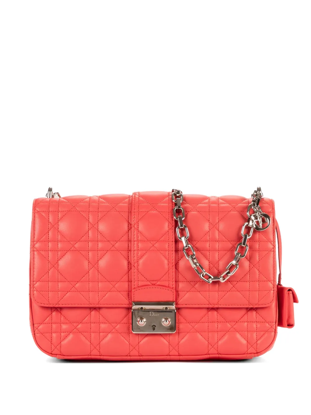Christian Dior Pre-Owned medium Miss Dior quilted chain shoulder bag - Rosa