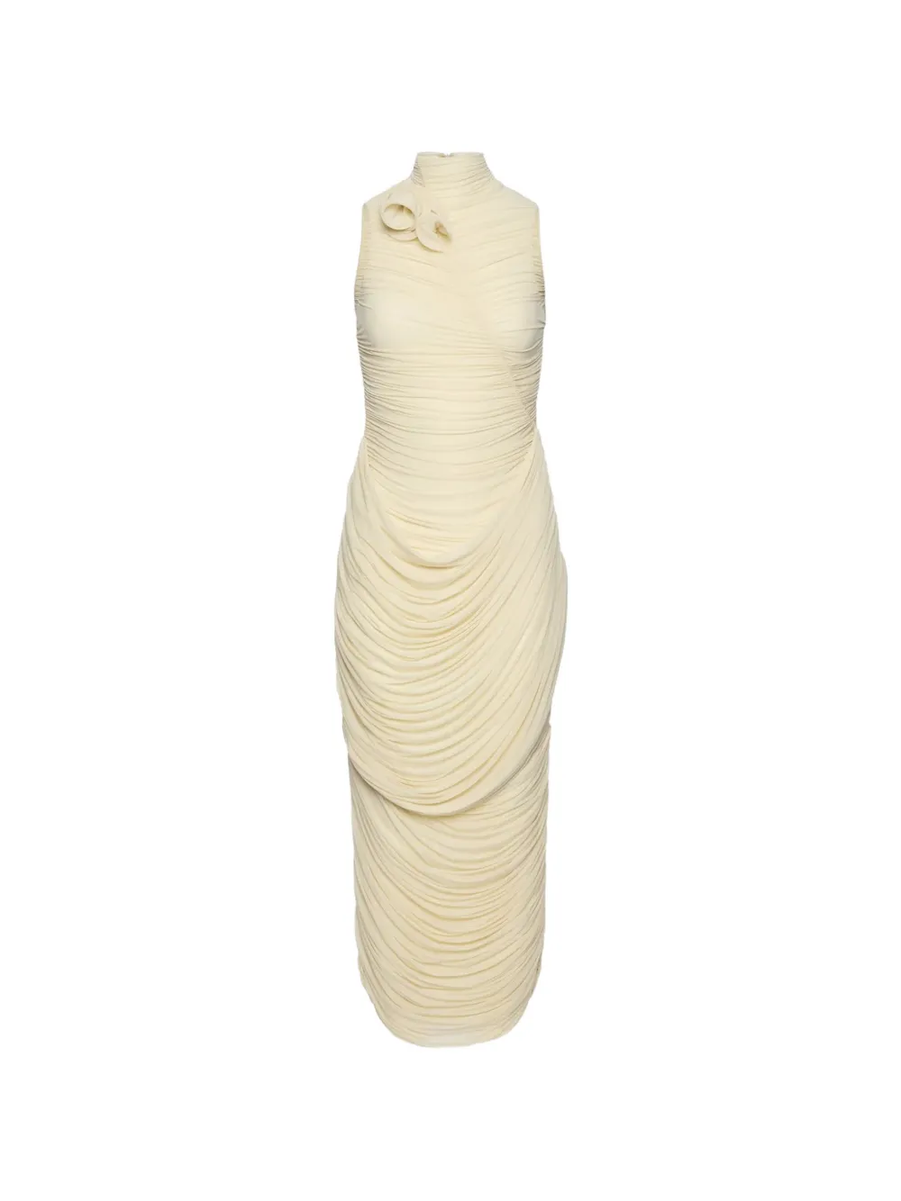 Magda Butrym maxi draped dress - Toni neutri