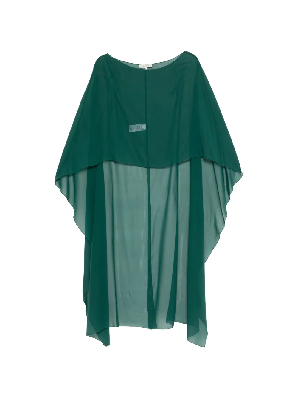 Antonelli draped cape - Verde