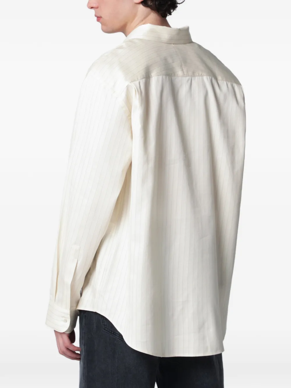  Studio Nicholson Striped Shirt - Neutrals 