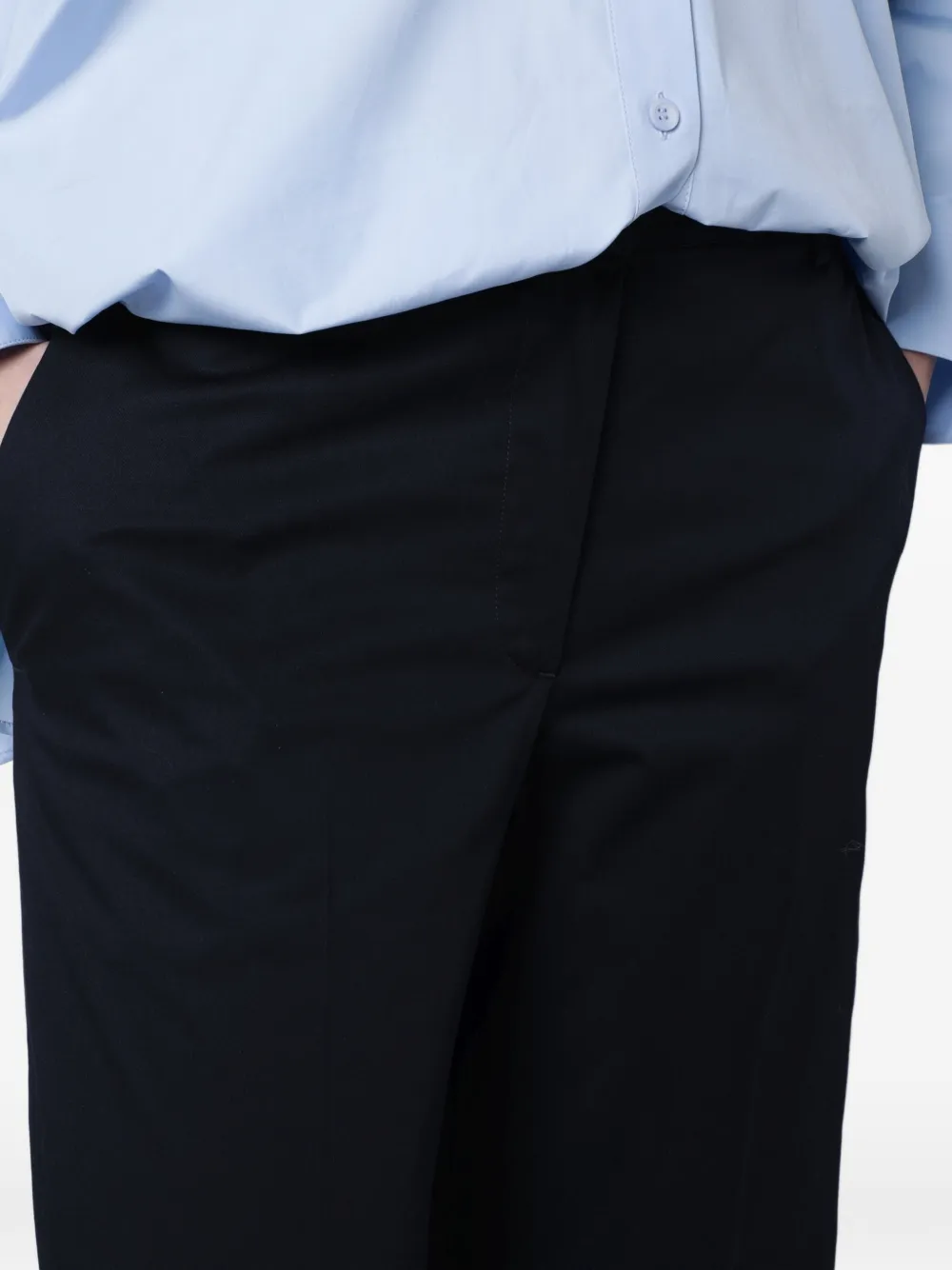 PT Torino Flared broek Blauw