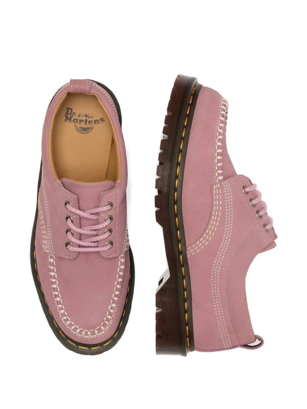 Dr. Martens Lowell bootschoenen met veters Roze