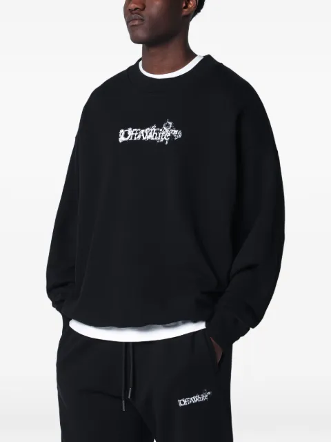 Off-White Arrows Skate Pullover mit rundem Ausschnitt
