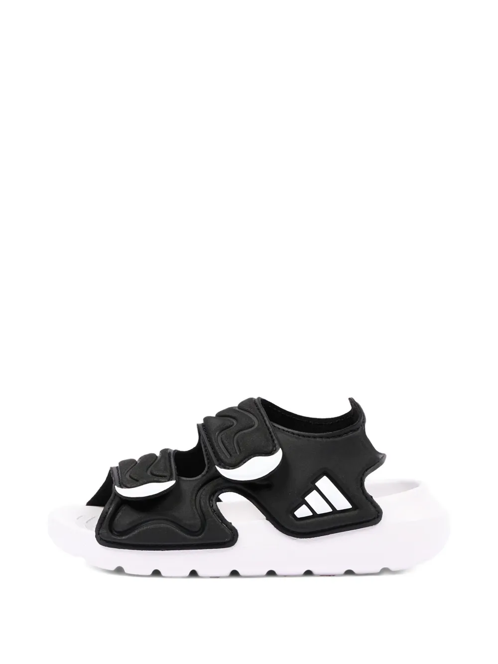 adidas Kids Sandalen met uitgesneden details en bandje Zwart