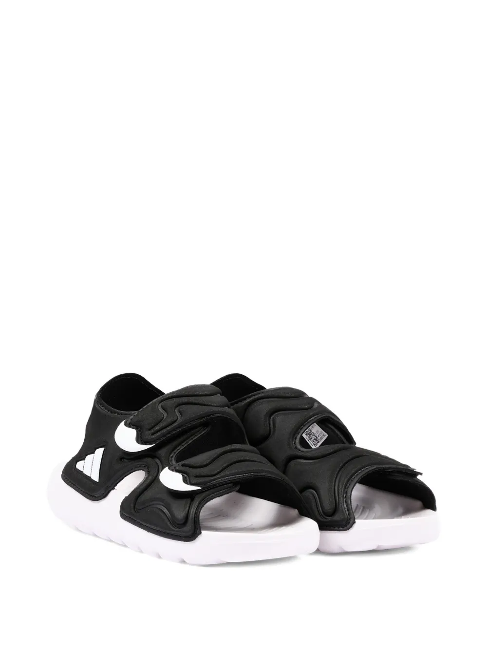 adidas Kids cutout strap sandals - Nero