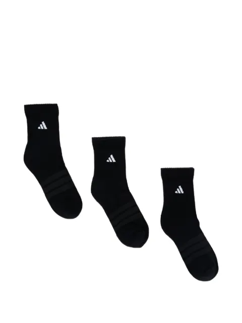 adidas Kids stripe logo socks (set of three) 