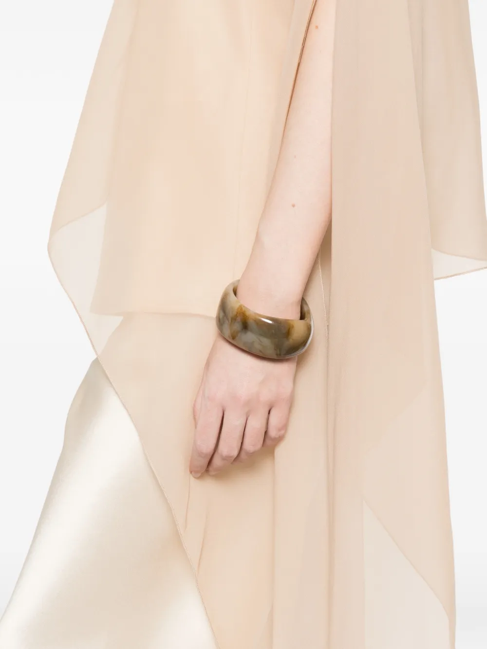 Assimetric-Hem Cape