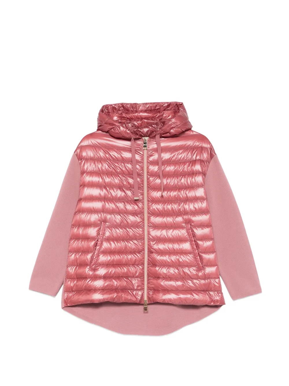 Herno hooded zipped jacket - Pink