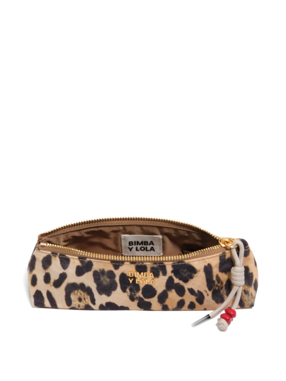  Bimba Y Lola Estuche De Maquillaje Con Estampado De Leopardo - Neutro 