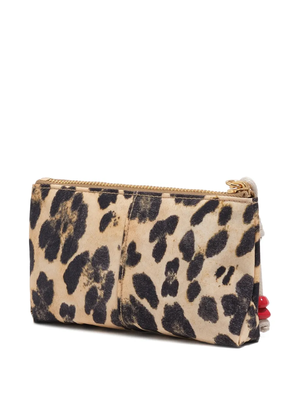 BIMBA Y LOLA Portemonnee met luipaardprint Beige