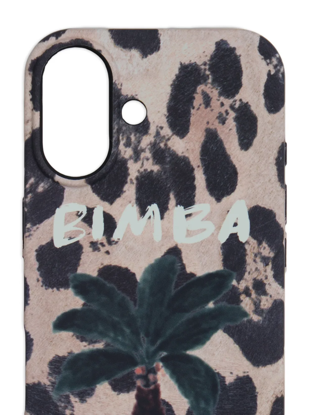  Bimba Y Lola Iphone 16 Animal-print Phone Case - Neutrals 