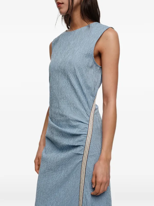 BIMBA Y LOLA Striped Maxi Dress | Blue | FARFETCH