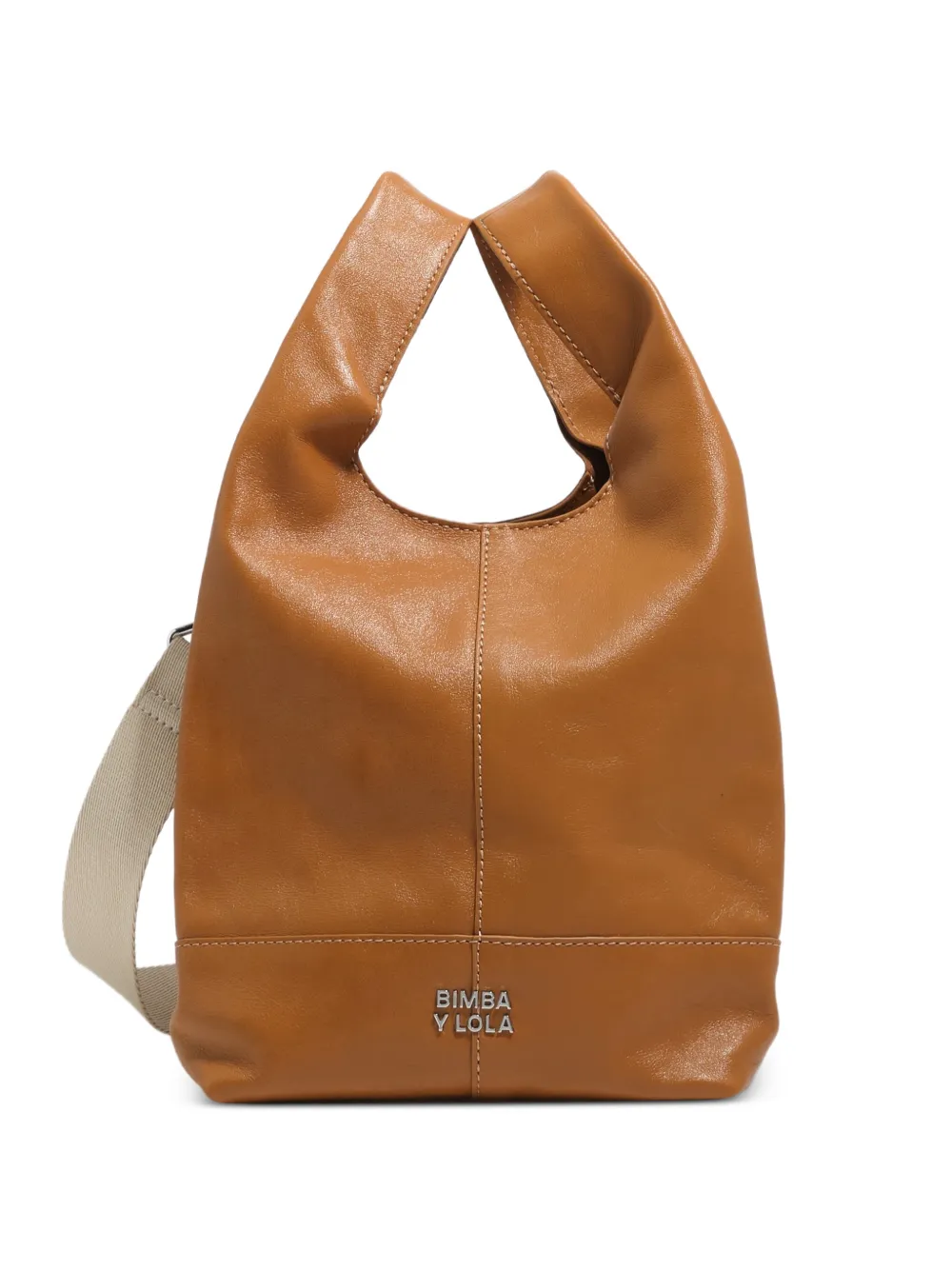 Bimba y Lola Borsa tote Paper media - Marrone