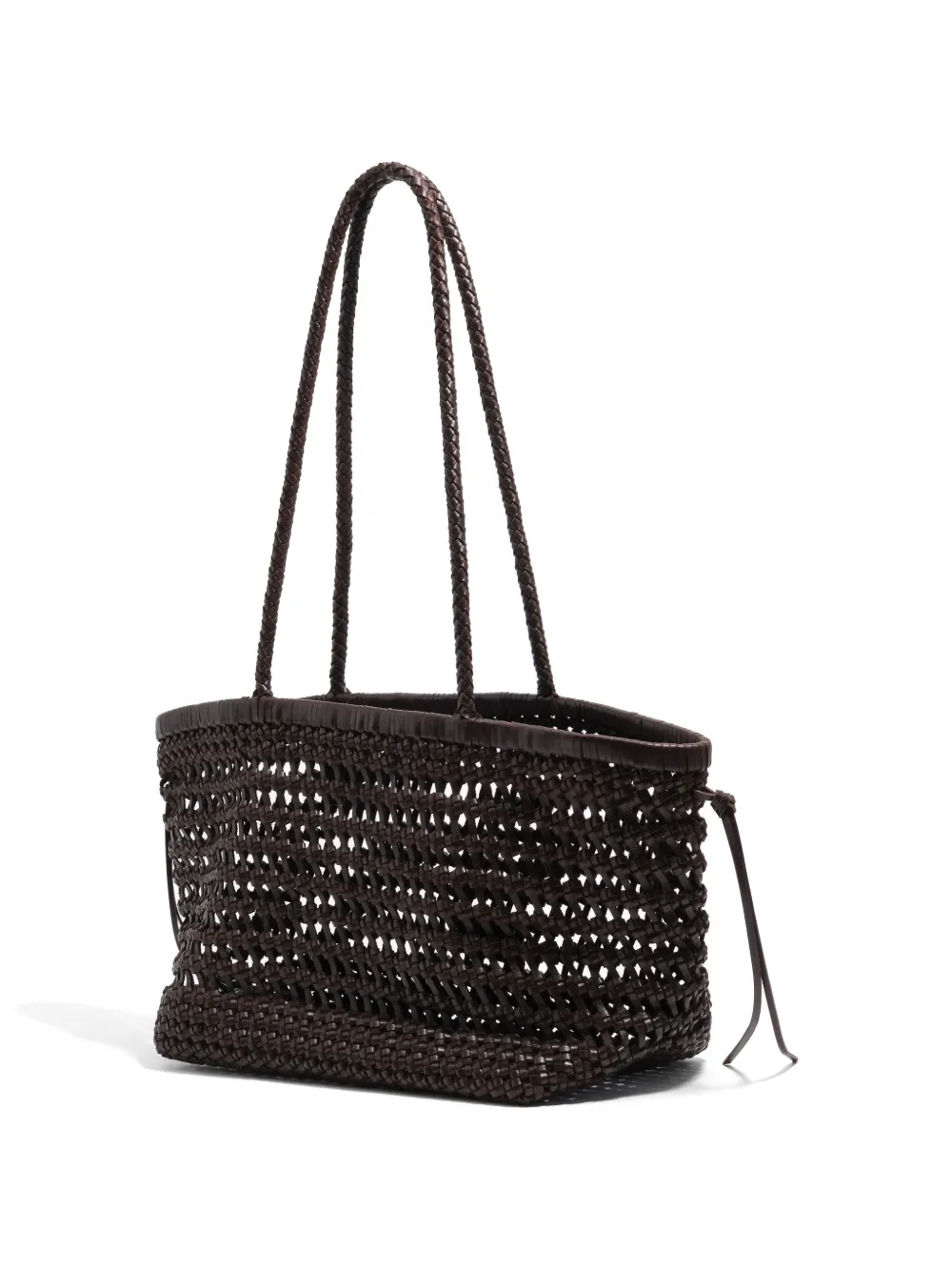  Bimba Y Lola Sac Cabas à Design Tressé - Marron 