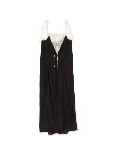 Bimba y Lola lace-detail midi dress