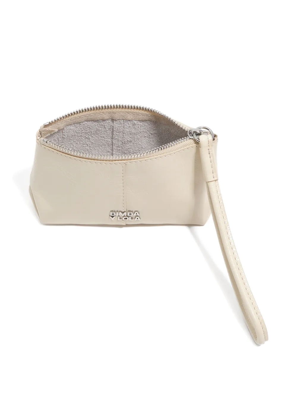 BIMBA Y LOLA Leren portemonnee Beige