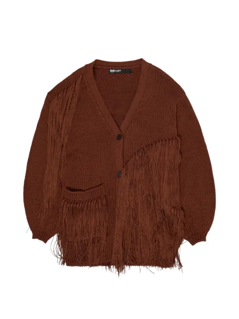 Bimba y Lola — fringed V-neck cardigan