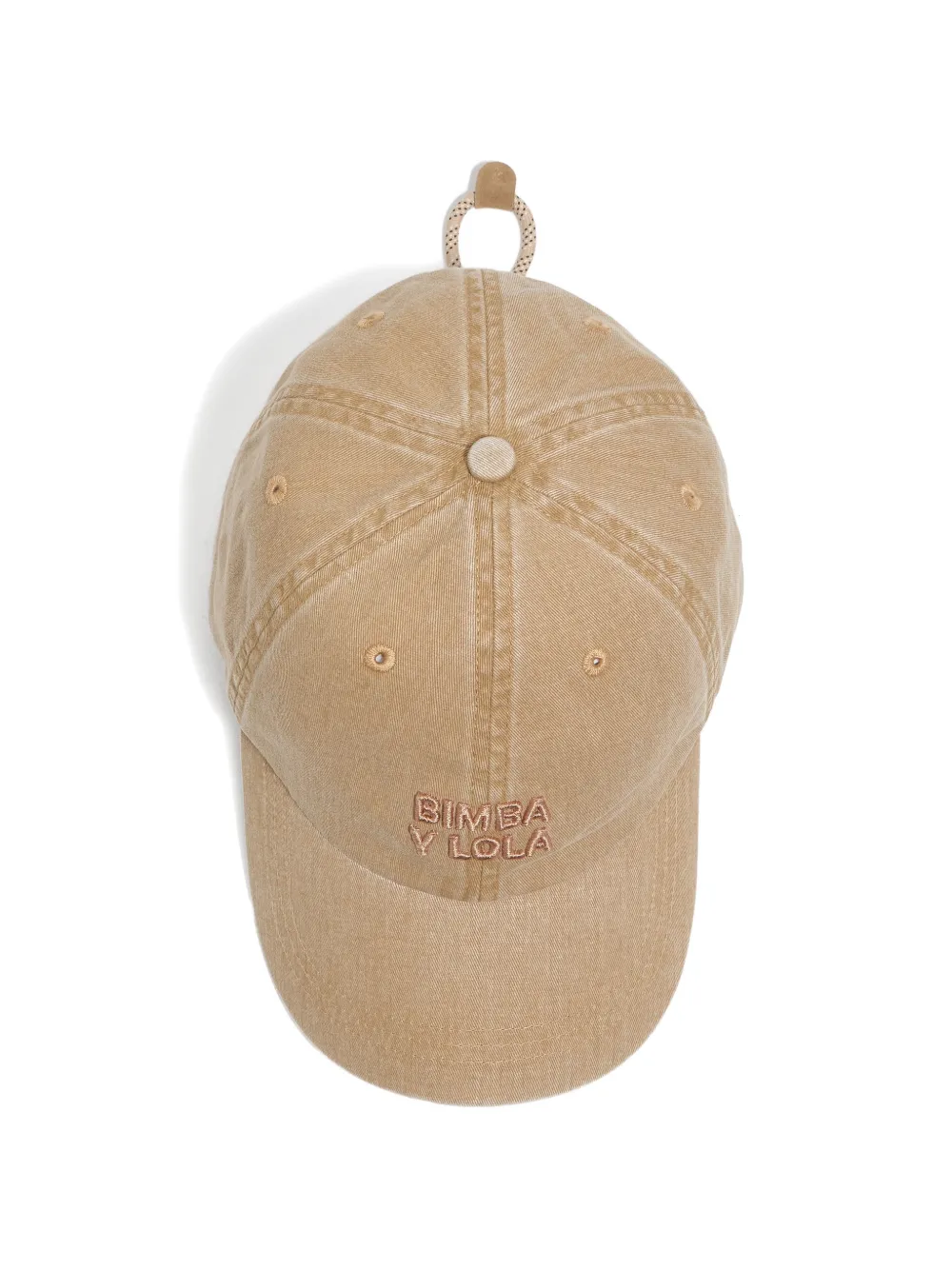 BIMBA Y LOLA Pet met logodetail Beige