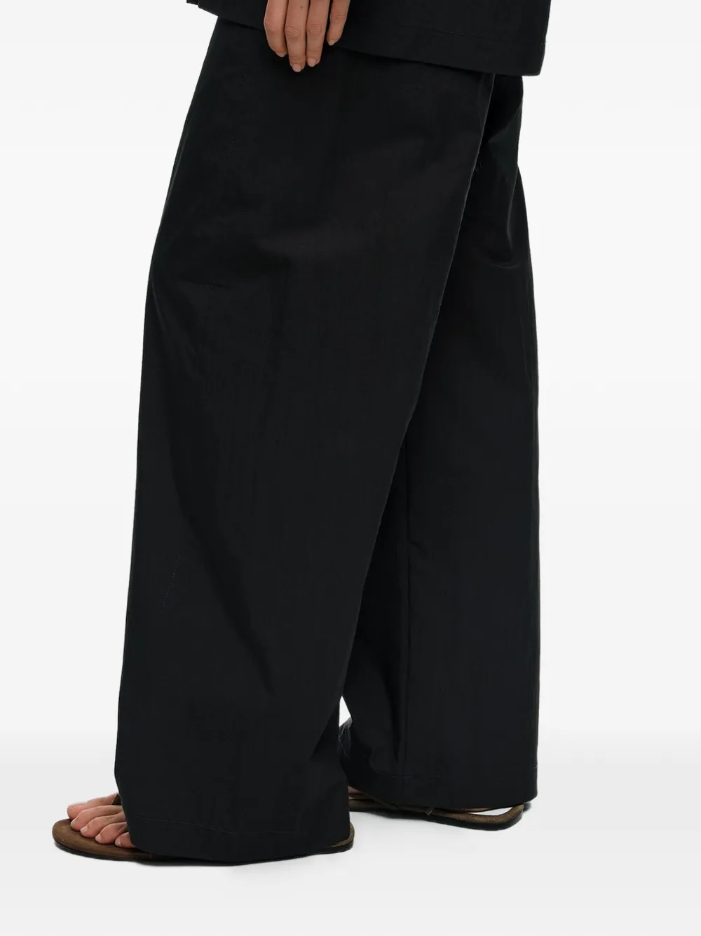 Bimba y Lola Broek met wijde pijpen Zwart