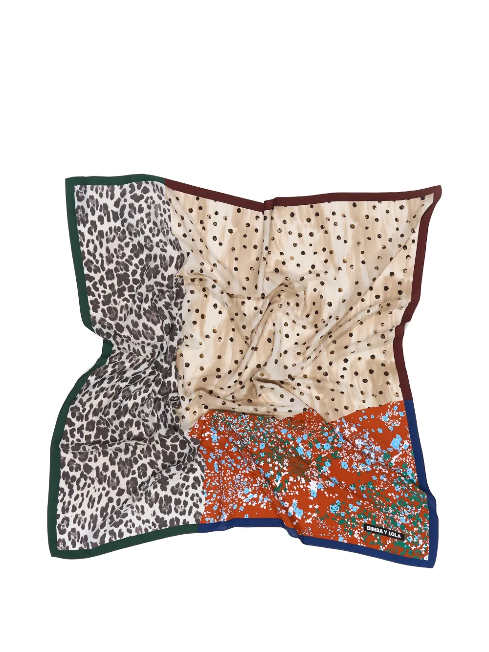  Bimba Y Lola Animal-pattern Scarf - Neutrals 
