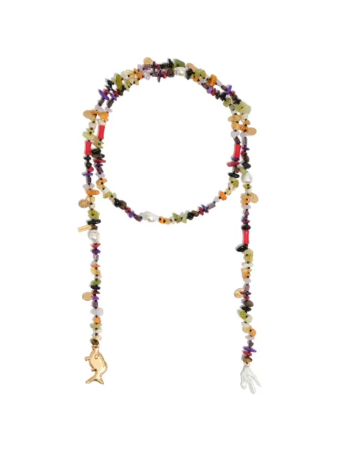 Bimba y Lola multicolour charm necklace