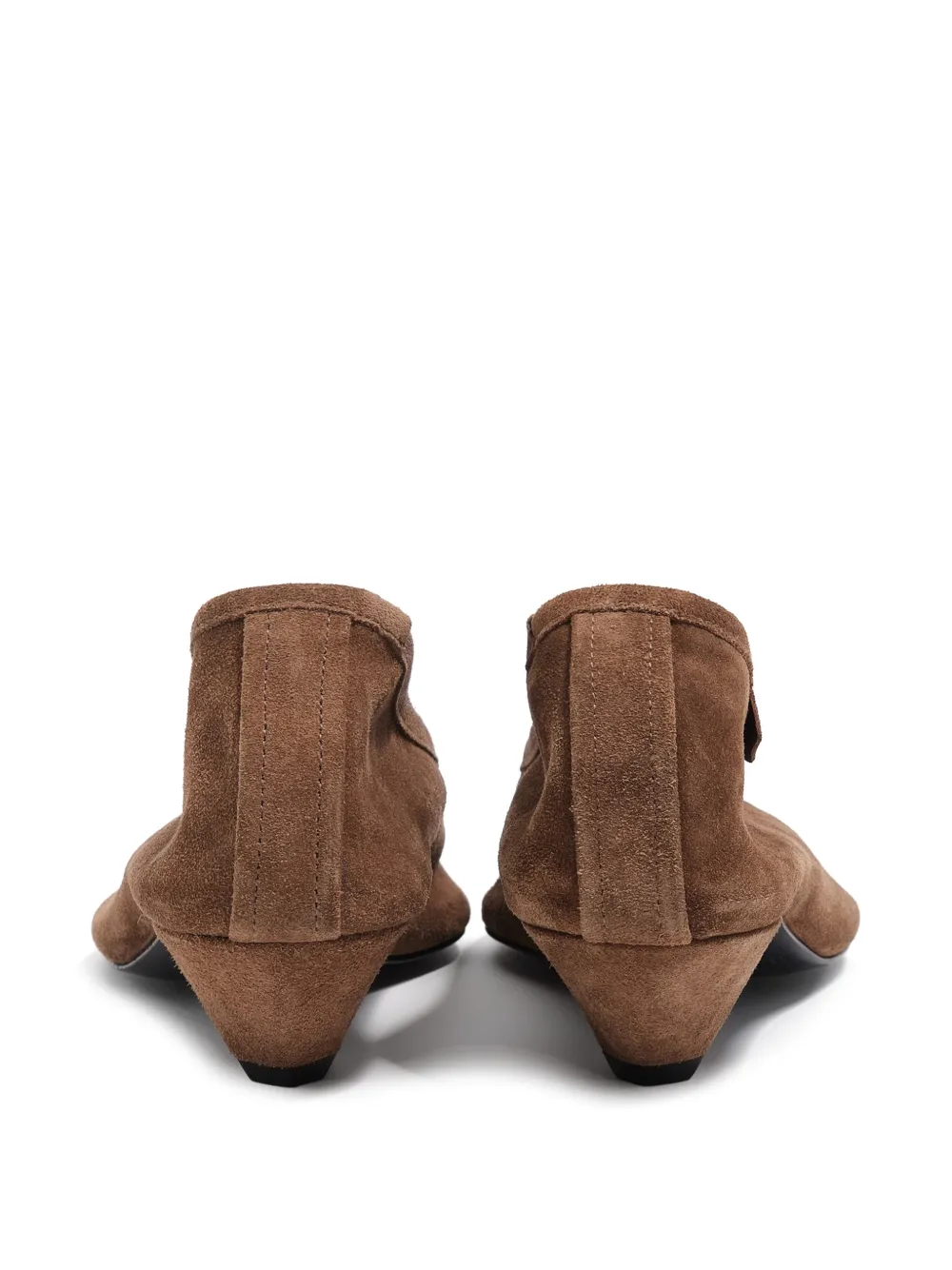  Bimba Y Lola Pointed Leather Pumps - Brown 