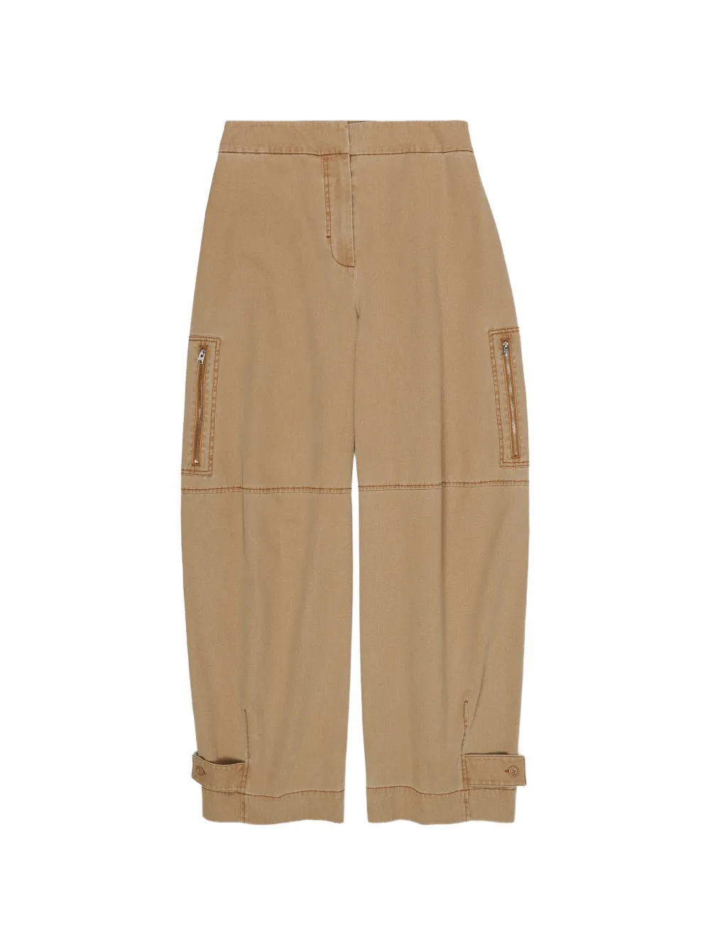 Bimba y Lola Pantaloni con zip - Toni neutri