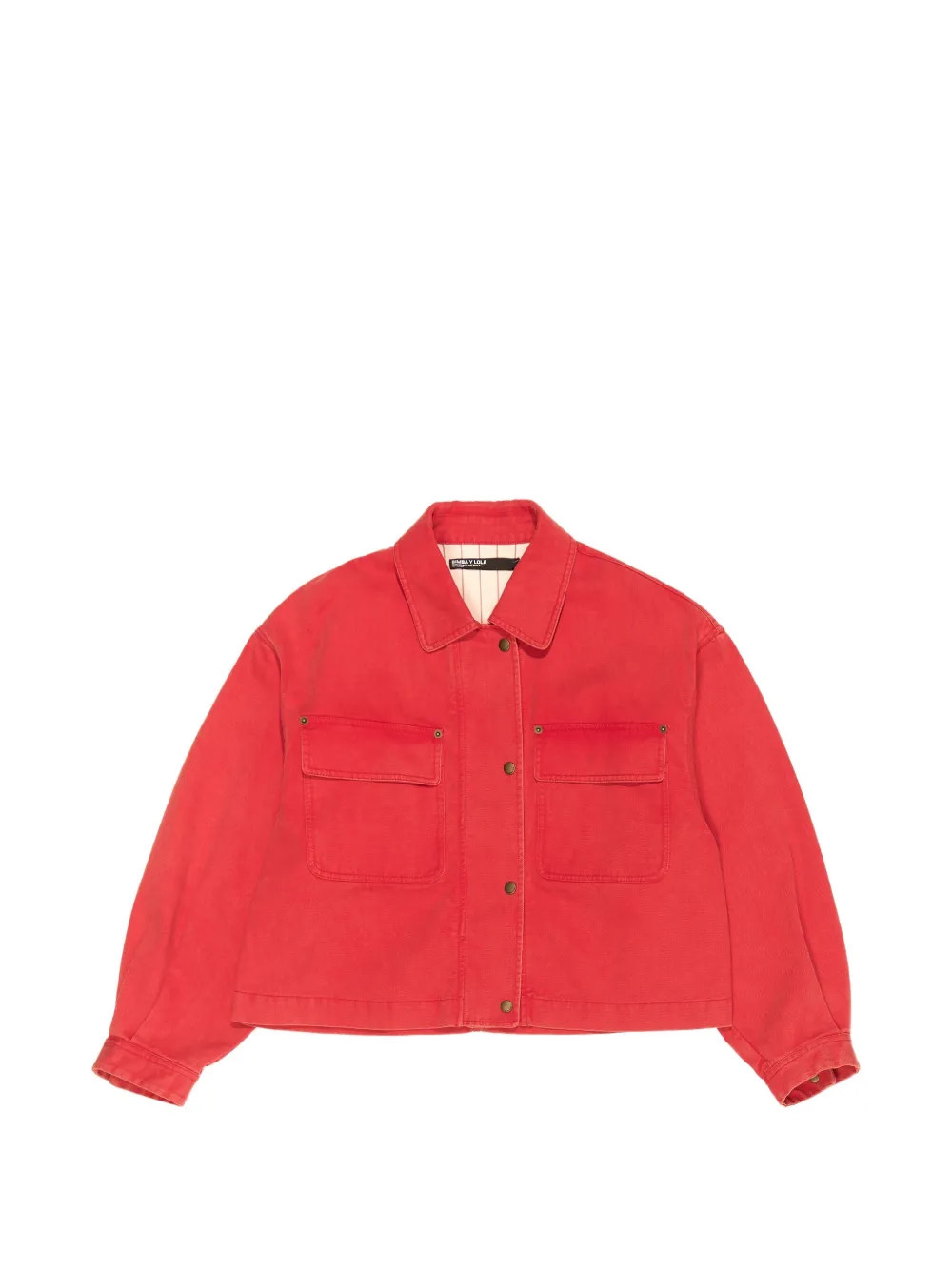 Bimba y Lola Giacca crop - Rosso