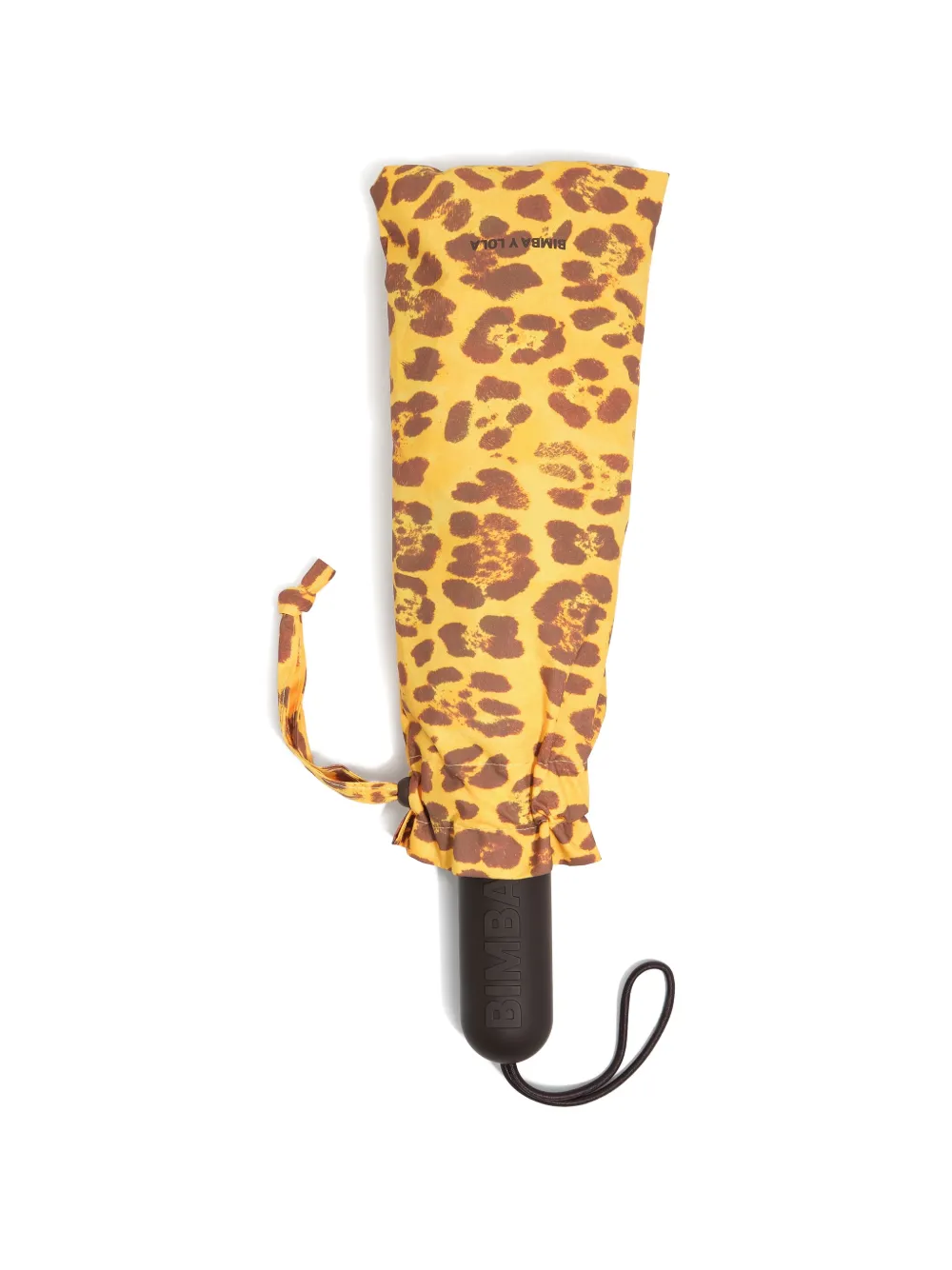  Bimba Y Lola Leopard-print Umbrella - Yellow 