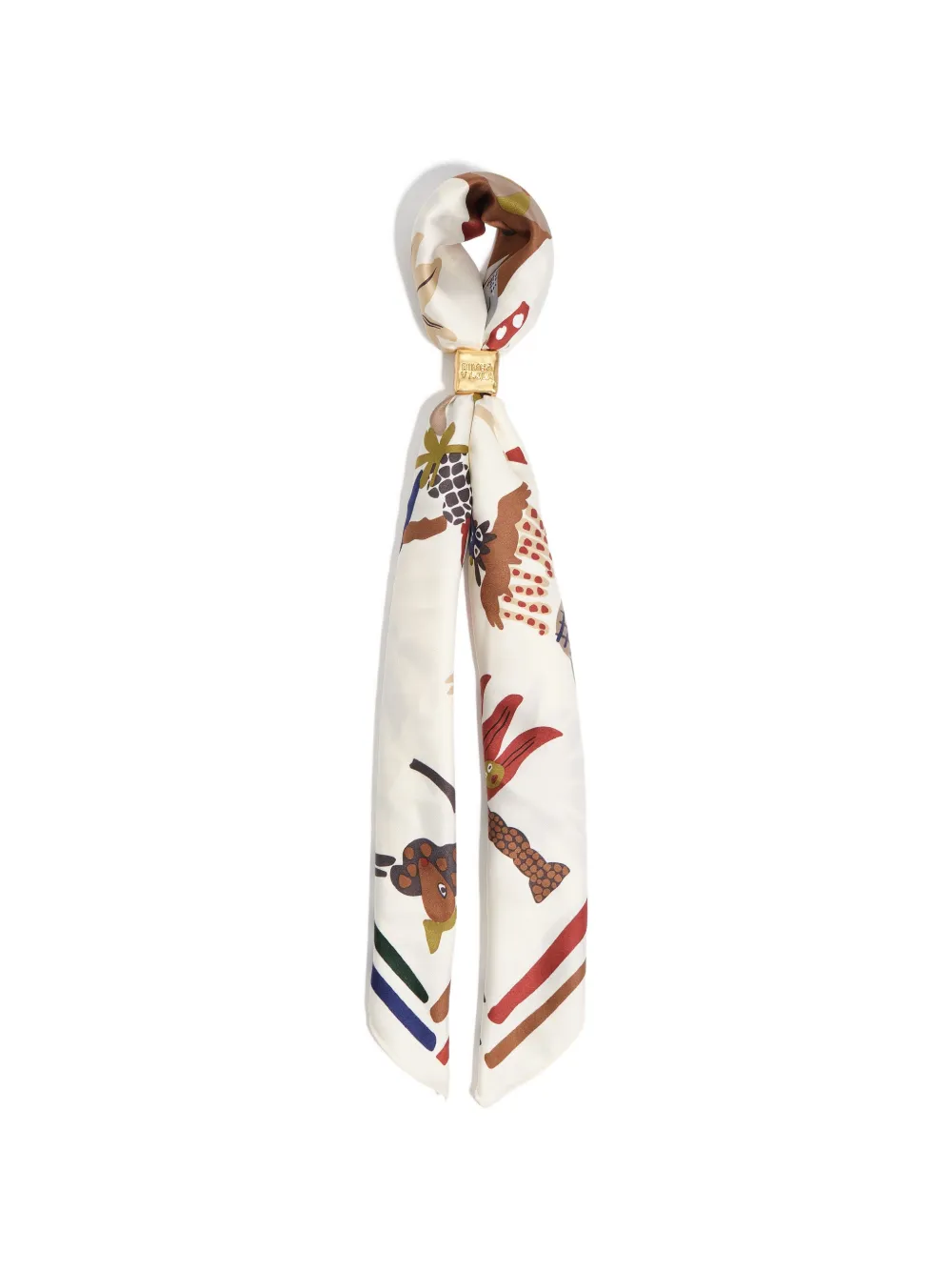 BIMBA Y LOLA Island Party Schal mit Print - Nude