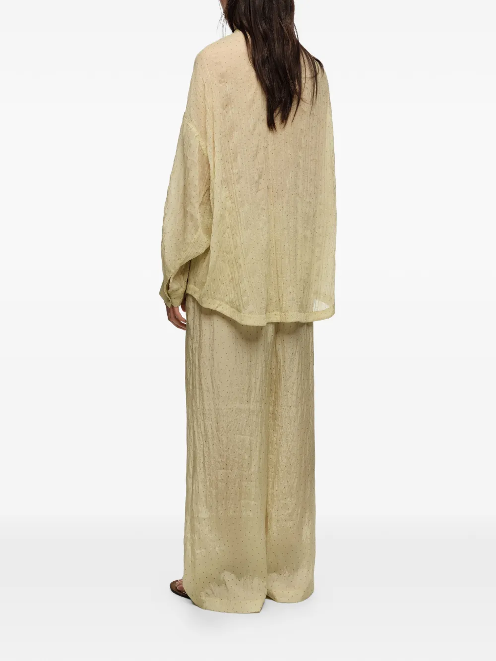 BIMBA Y LOLA Broek met stippen Beige
