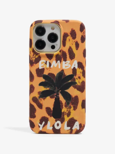 Bimba y Lola palm tree printed iPhone 15 Pro Max case
