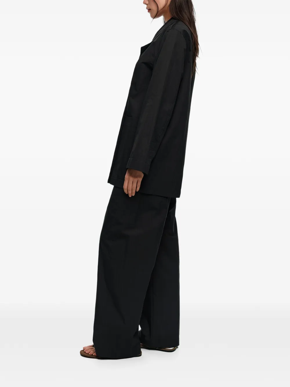 BIMBA Y LOLA Blazer met dubbele rij knopen Zwart