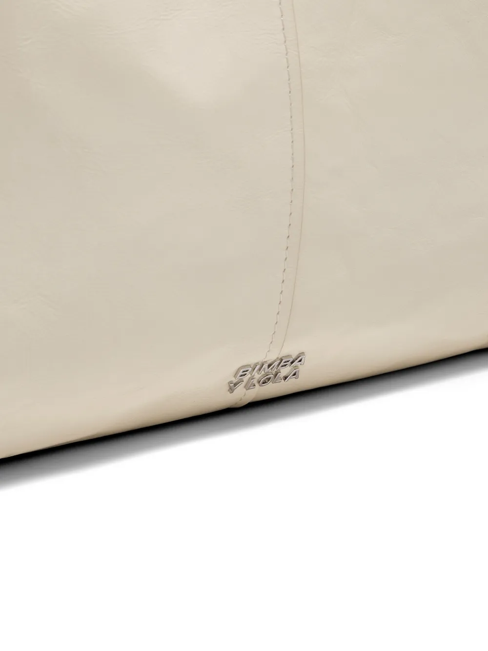 Bimba y Lola Shopper met naaddetail Beige