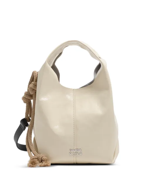 Bimba y Lola knot leather mini bag